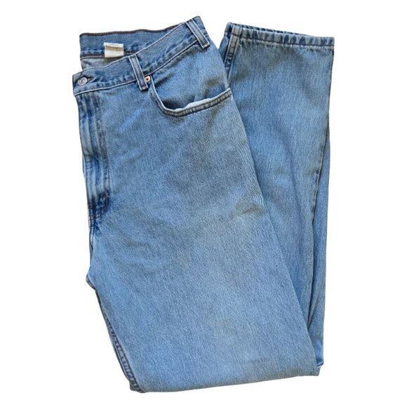 Signature by Levi Strauss Other - Vintage Levis 560 Jeans Mens size 36x34 Loose Fit Tapered Light Blue Denim Y2K